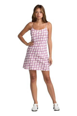 Vestido trapecio - Malva