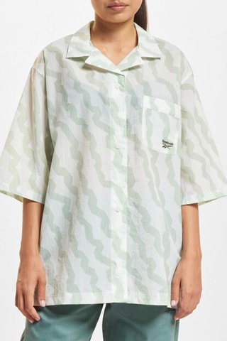 Camisa Summer Waves - Verde - Reebok