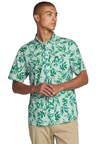 Camisa regular fit - Verde