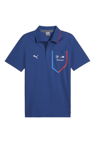 Polo regular fit Motorsport BMW - Azul cobalto
