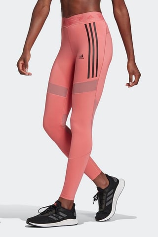 Leggings deportivos - Coral y negro