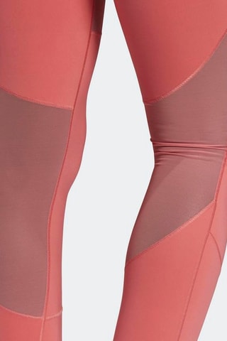 Leggings deportivos - Coral y negro