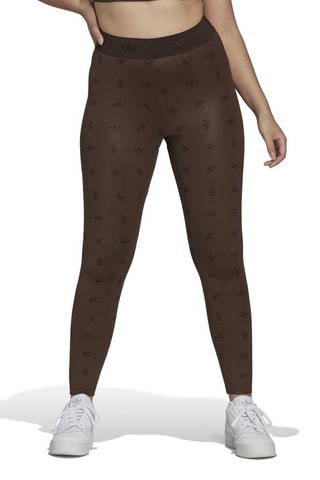 Leggings deportivos de tiro alto Originals Lux Lounge - Marrón