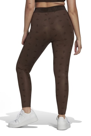 Leggings deportivos de tiro alto Originals Lux Lounge - Marrón