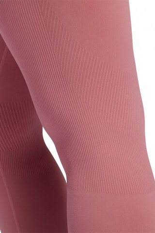 Leggings de entrenamiento de tiro alto Aeroknit - Rosa - Adidas