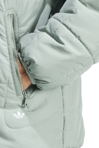 Anorak con capucha ADV Puff - Verde agua