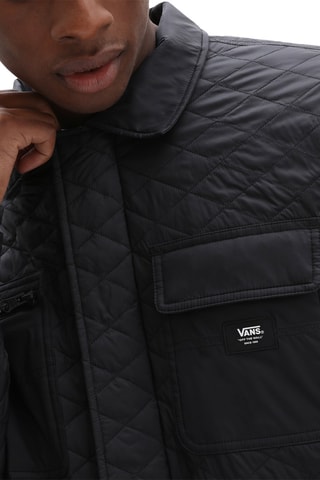 Anorak Drill Chore Coat - Negro 