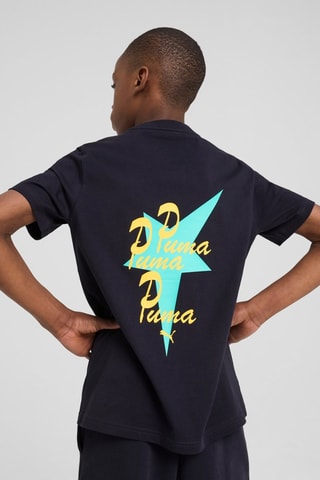 Camiseta regular fit Road To Unity - Azul marino