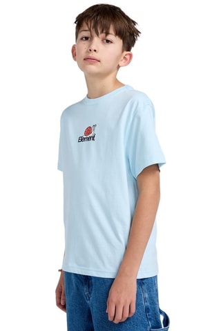 Camiseta de algodón orgánico - Celeste