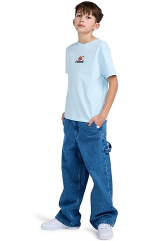 Camiseta de algodón orgánico - Celeste