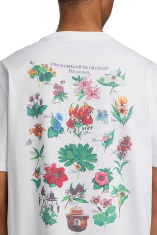 Camiseta regular fit de algodón orgánico - Blanco