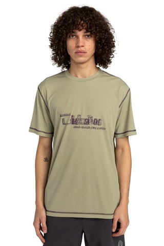 Camiseta relaxed - Verde oliva