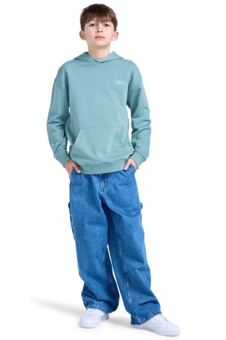 Sudadera con capucha - Azul pato