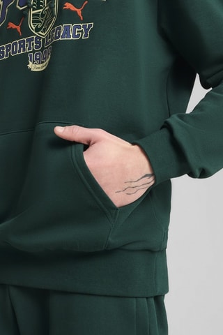 Sudadera con capucha Sports Legacy - Caqui