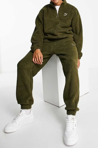 NC a masquer - Sweat polaire Classics - Kaki - Puma