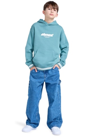 Sudadera con capucha - Azul pato