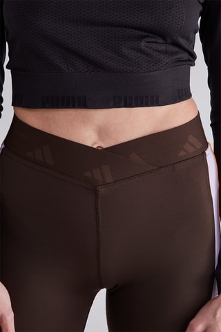 Mallas de entrenamiento Techfit - Marrón