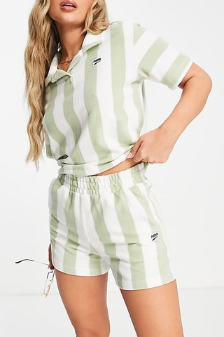 Short de tiro alto Downtown - Verde claro - Puma