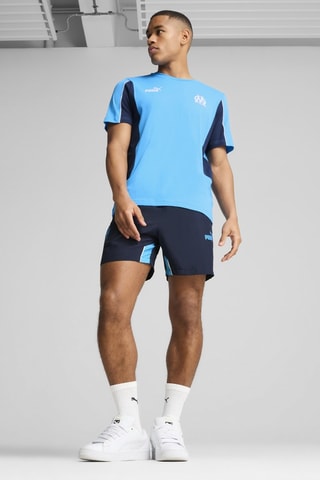 Short Olympique de Marseille ftblarchive - Azul