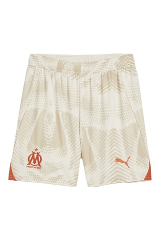 Short Olympique de Marseille - Blanco y beige claro