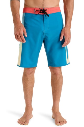 Short de surf - Celeste y coral