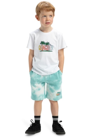 Short tie-dye - Azul claro