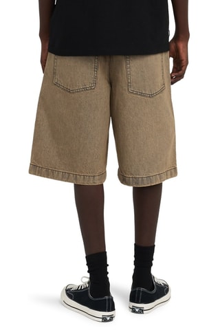 Bermudas vaqueras - Marrón claro