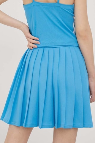 Falda plisada de talle alto Originals - Celeste - Adidas