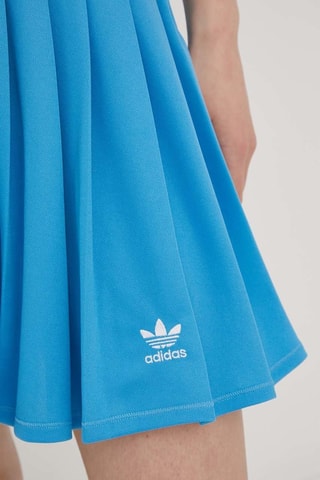 Falda plisada de talle alto Originals - Celeste - Adidas