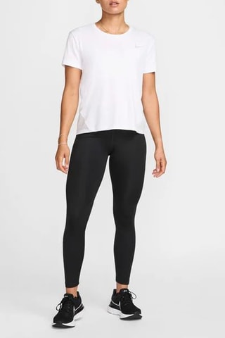 Leggings de running de tiro alto - Negro - Nike