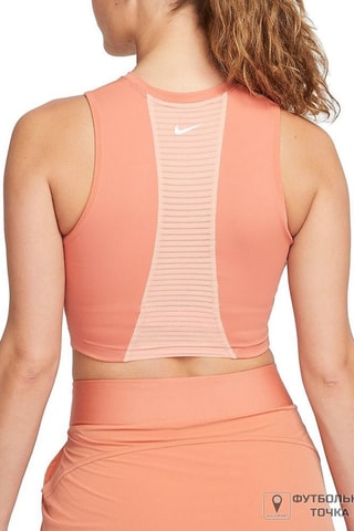 Crop top de entrenamiento - Coral - Nike