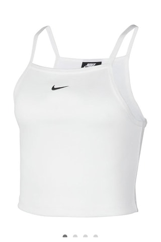 Crop top - Blanco - Nike