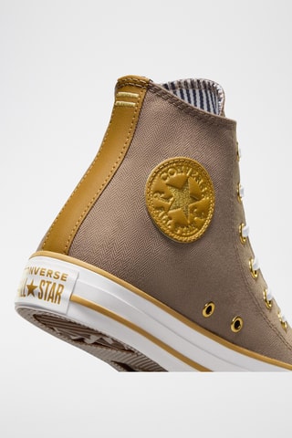 Sneakers de piel de entrenamiento - Beige y mostaza - Converse