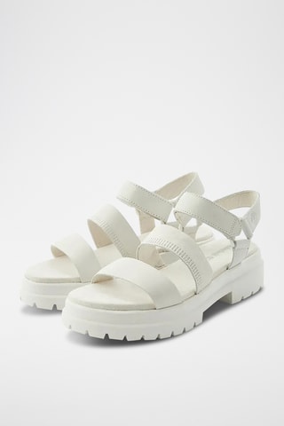 Sandalias de piel de tacón - Blanco - Timberland