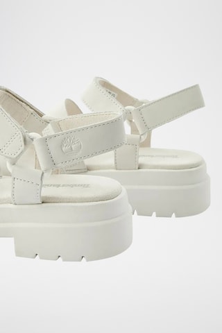 Sandalias de piel de tacón - Blanco - Timberland