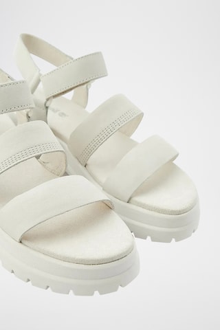 Sandalias de piel de tacón - Blanco - Timberland