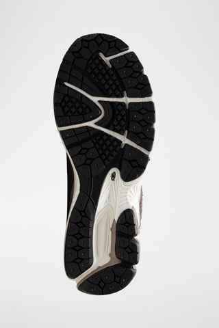 Zapatillas de piel bovina nobuk de entrenamiento - Marrón oscuro y blanco - New Balance