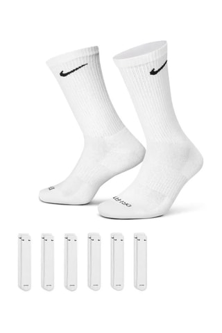6 pares de calcetines - Blanco y negro - Nike