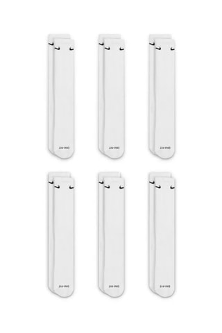 6 pares de calcetines - Blanco y negro - Nike