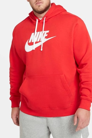 Sudadera polar con capucha - Rojo - Nike