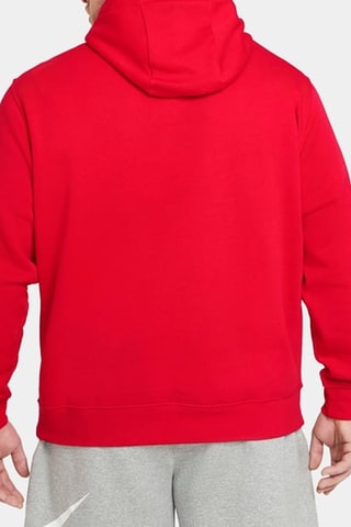 Sudadera polar con capucha - Rojo - Nike