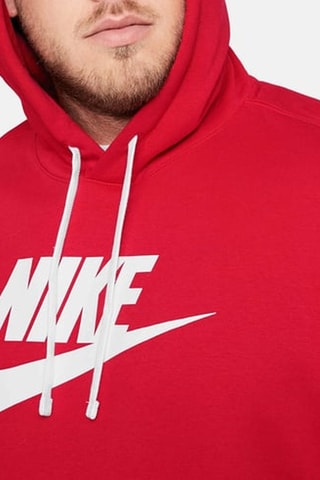 Sudadera polar con capucha - Rojo - Nike