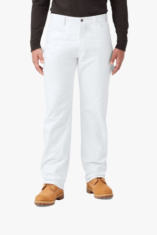 Pantalón relaxed fit - Blanco - Dickies
