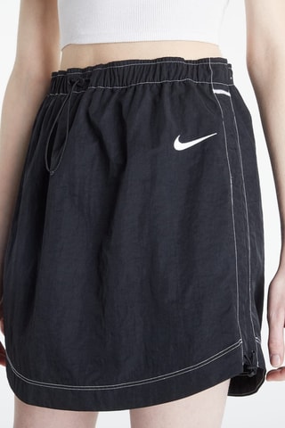 Falda recta de talle alto - Negro - Nike