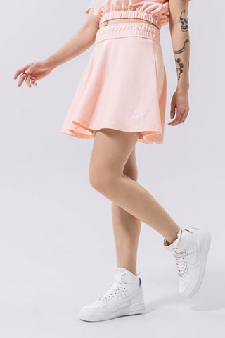 Falda evasé de talle alto - Rosa - Nike