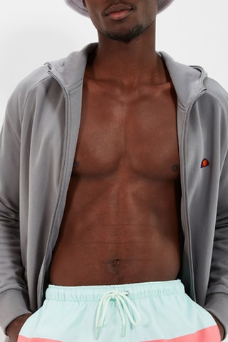 Bañador corto - Celeste y rosa - Ellesse