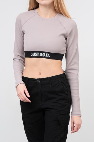 Crop top - Gris claro - Nike