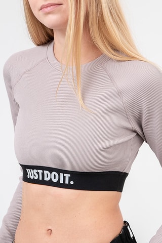 Crop top - Gris claro - Nike