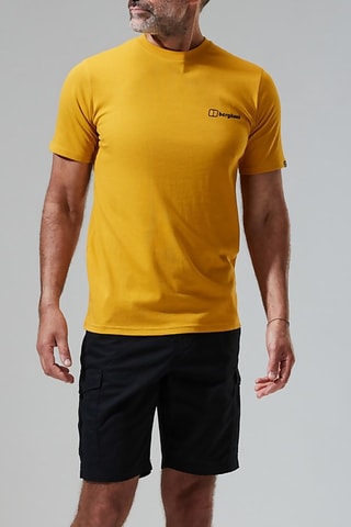 Camiseta de algodón orgánico - Amarillo - Berghaus