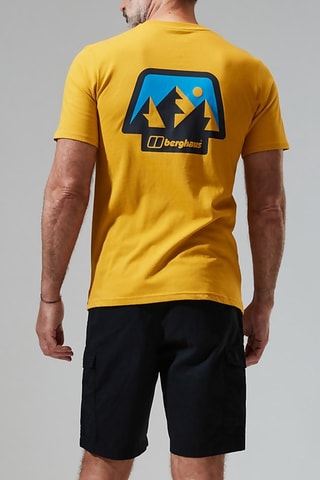 Camiseta de algodón orgánico - Amarillo - Berghaus